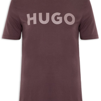 Camiseta Masculina Regular Fit Logo Printed Dulivi - Marrom