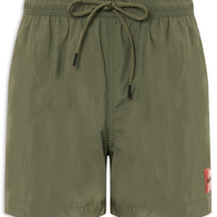 Short Masculino Beachwear Quick-Dry Recycled Domin Verde