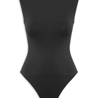 Body Feminino Básico Alça Larga Preto