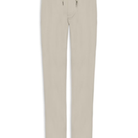 Calça Masculina Casual Elástico Slim - Bege