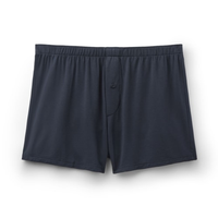 Cueca Samba Canção Em Modal e Seda - Azul