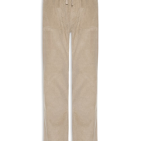 Calça Chino Masculina Reta Com Cordão de Ajuste - Bege