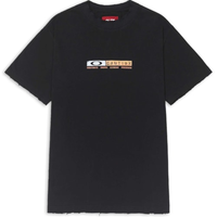 Camiseta Masculina Caution - Preto