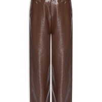 Calça Feminina Latex Wood - Marrom