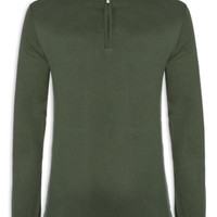 Suéter Masculino Tricot Half Zíper - Verde