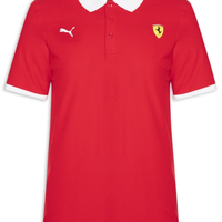 Polo Mc Scuderia Ferrari Piquet Masculina Vermelho