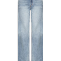 Calça Straight Feminina - Azul