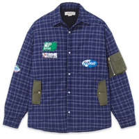 Jaqueta Masculina Padded Flanel - Azul