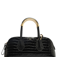 Bolsa Feminina Tiracolo Média Couro - Preto