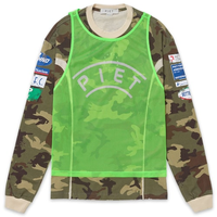 Camiseta Manga Longa Masculina - Verde