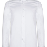 Camisa Social Masculina em Algodão - Off White