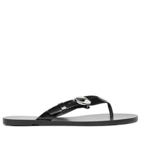 Sandália Feminina Com Logo Flip Flops - Preto