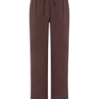 Calça Feminina Reta Básica - Marrom