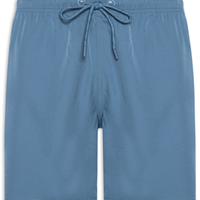 Short Beachwear Masculino Liso - Azul