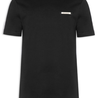 Camiseta Masculina Train Fita Lateral - Preto