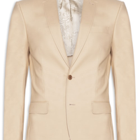 Blazer Masculino Live Liso - Bege