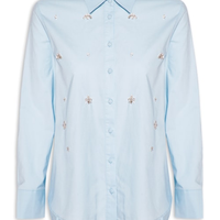 Camisa Feminina Luiza - Azul