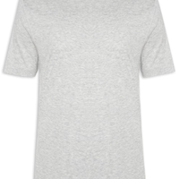 Camiseta Masculina Pima Manga Curta - Cinza