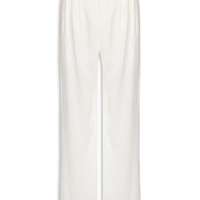 Calça Feminina Listrada Pantalona - Branco