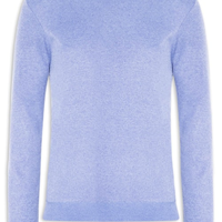Tricot Masculino Gola Redonda Azul