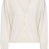 Cardigan Feminino Puro Cashmere - Off White