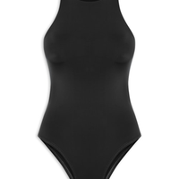 Body Feminino em Poliamida Nadador Preto