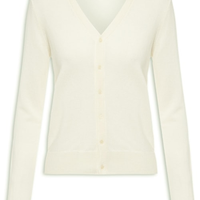 Cardigan Feminino Puro Cashmere - Off White