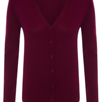 Cardigan Feminino Puro Cashmere - Vermelho