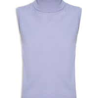 Blusa Feminina Gola Alta Puro Cashmere - Roxo