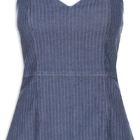 Blusa Feminina Jeans - Azul