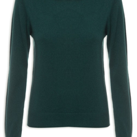 Suéter Feminino Puro Cashmere - Verde