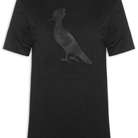 Camiseta Masculina Slim Estampada Pica Pau Waves - Preto