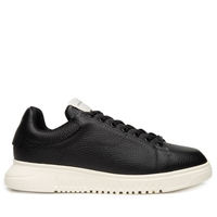 Tênis Masculino Tumbled Leather Calf - Preto