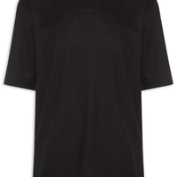 Camiseta Masculina Crew Neck Daneon - Preto