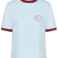 Camiseta Feminina Brazil Trour - Azul