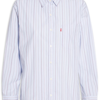Camisa Feminina Harlie Boyfriend Shirt - Azul