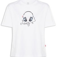 Camiseta Feminina Vintage Tee - Branco