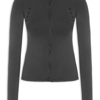 Casaquinho Feminino Malha Fina - Preto