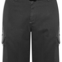 Bermuda Masculina Cargo com Cinto - Preto