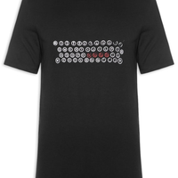 Camiseta Masculina Regular - Fit Printed Artwork Deyss - Preto
