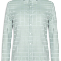 Camisa Masculina Maquinetada Square Verde