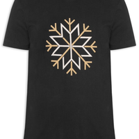 Camiseta Masculina Vintage Snow Icon 03 - Preto