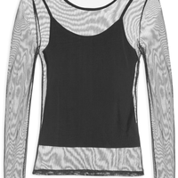 Blusa Feminina Tule Flex Preto