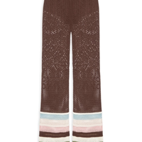 Calça Feminina Tricot Cacau - Marrom