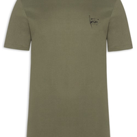 Camiseta Masculina Manga Curta Nanquim - Verde