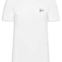 Camiseta Masculina Manga Curta Nanquim - Branco