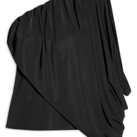 Blusa Feminina Ombro Único - Preto