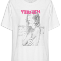 Camiseta Feminina Signo Virgem - Branco