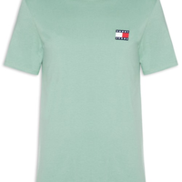 Camiseta Masculina Regular Fit Badge Bordado - Verde