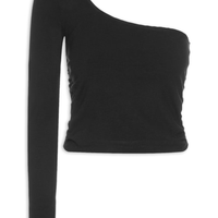 Blusa Feminina Um Ombro Só - Preto